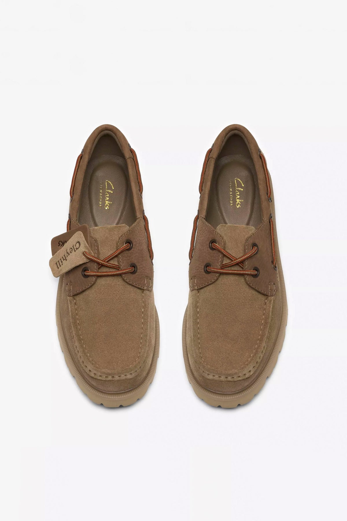 CLARKS - CLEYHILL BOAT - DARK SAND