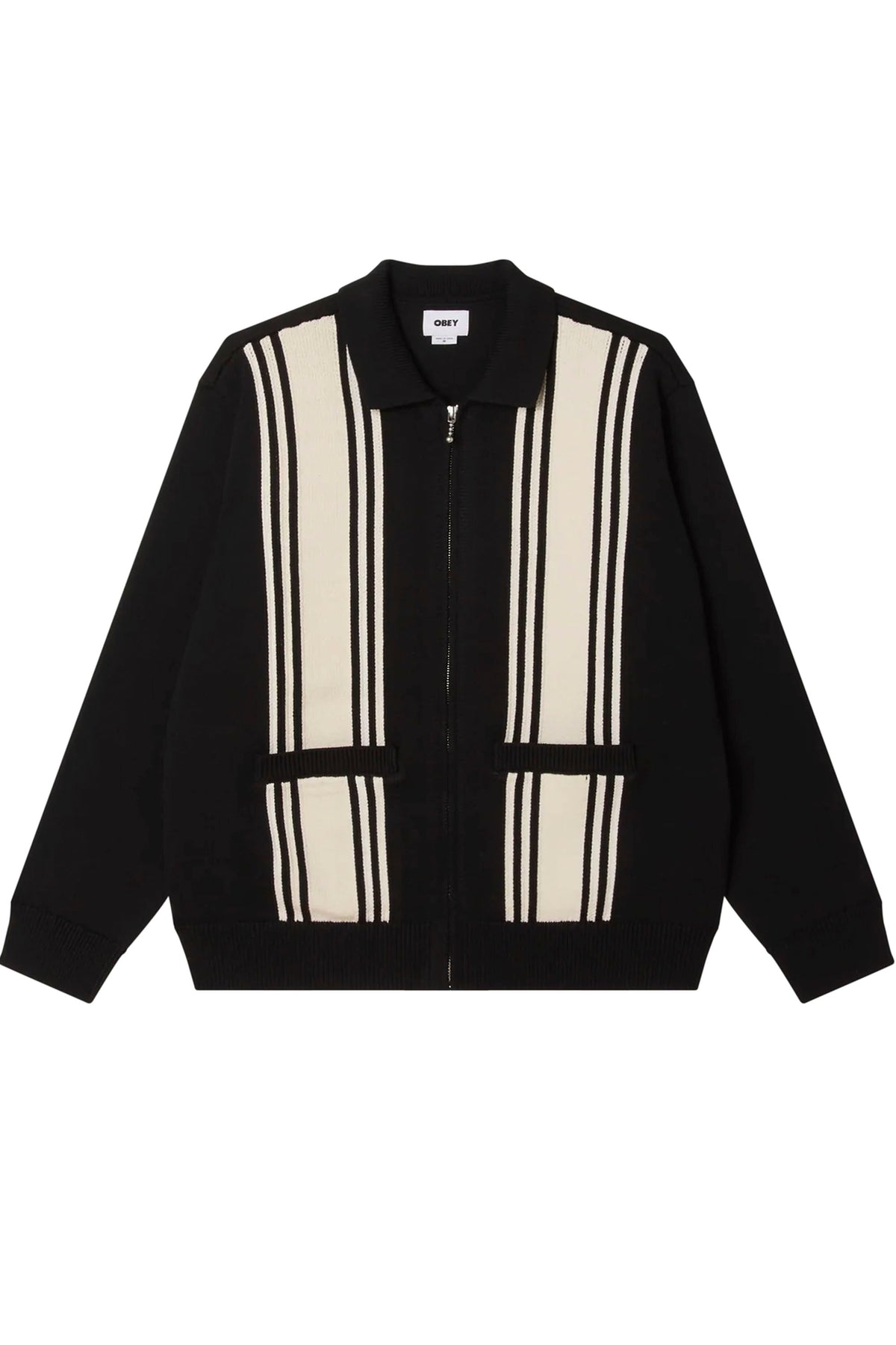 OBEY - MATT ZIP UP SWEATER