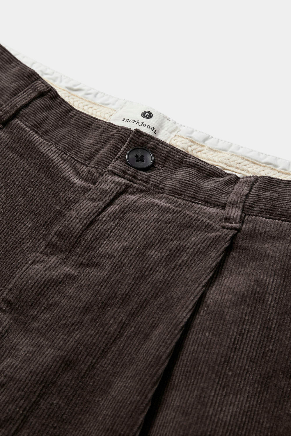 ANERKJENDT - AKJAKOB CORD PANTS - MAGNET