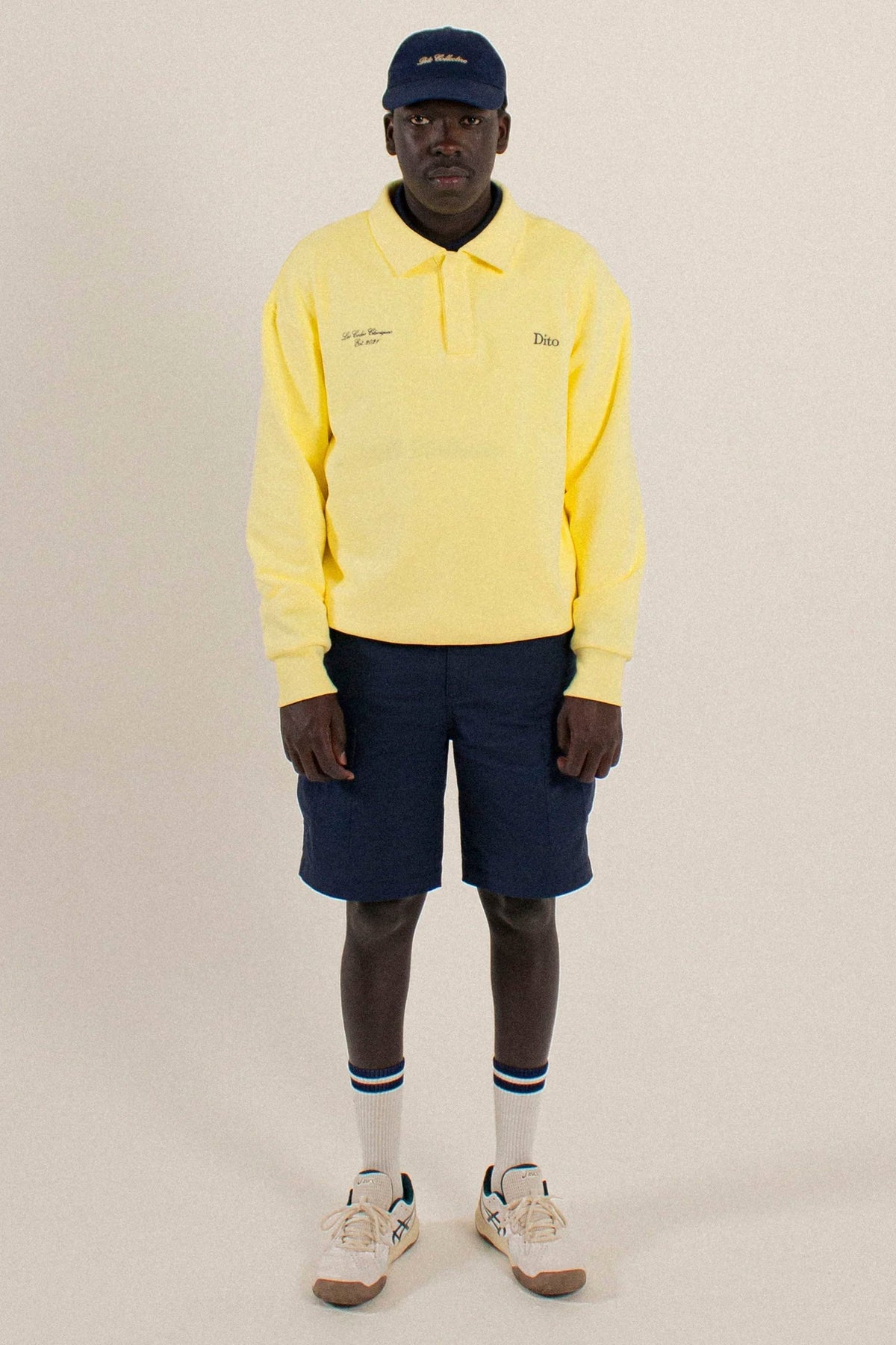 DITO COLLECTIVE - GOLDEN HOUR QUARTER ZIP POLO