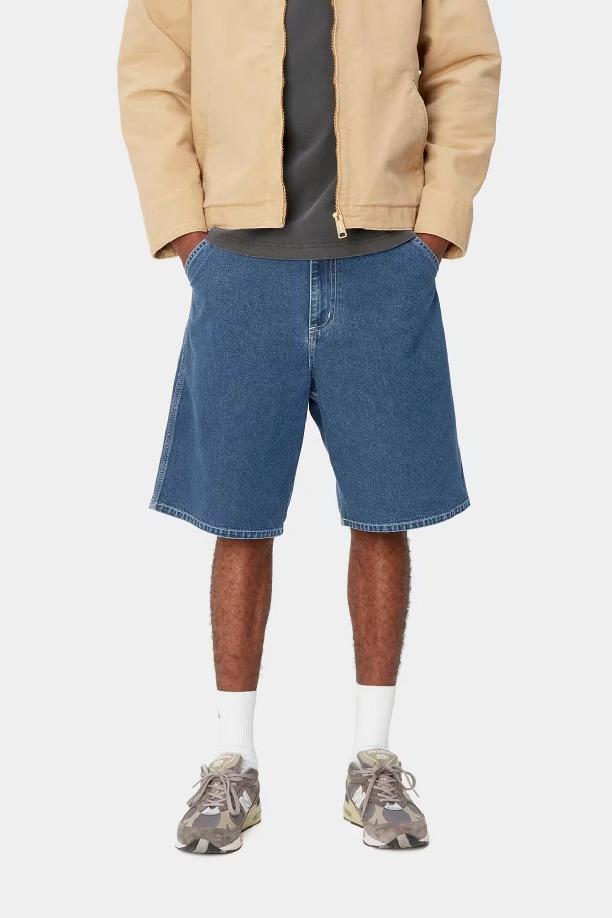 CARHARTT WIP - SIMPLE SHORT - BLUE STONE WASHED