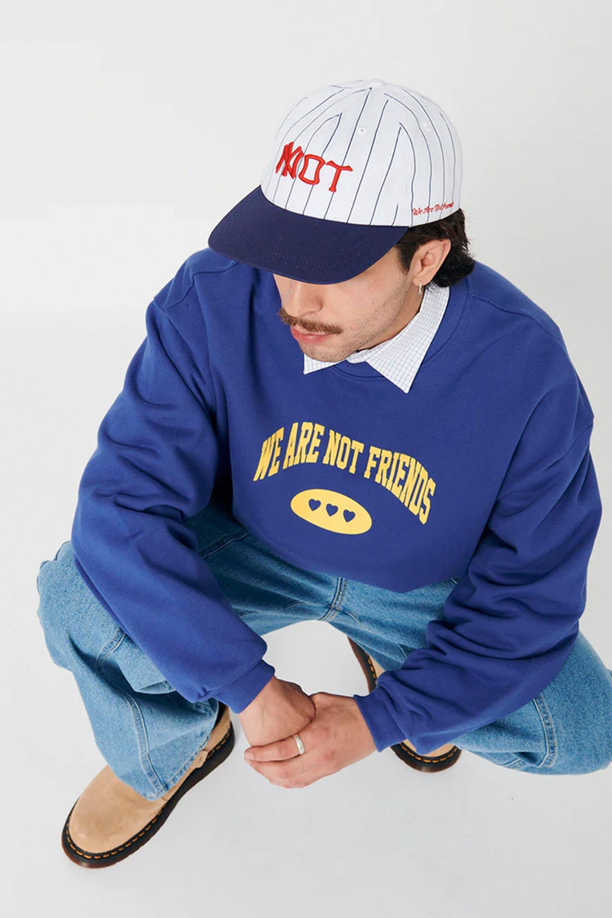 WE ARE NOT FRIENDS - U FRIENDS CREWNECK