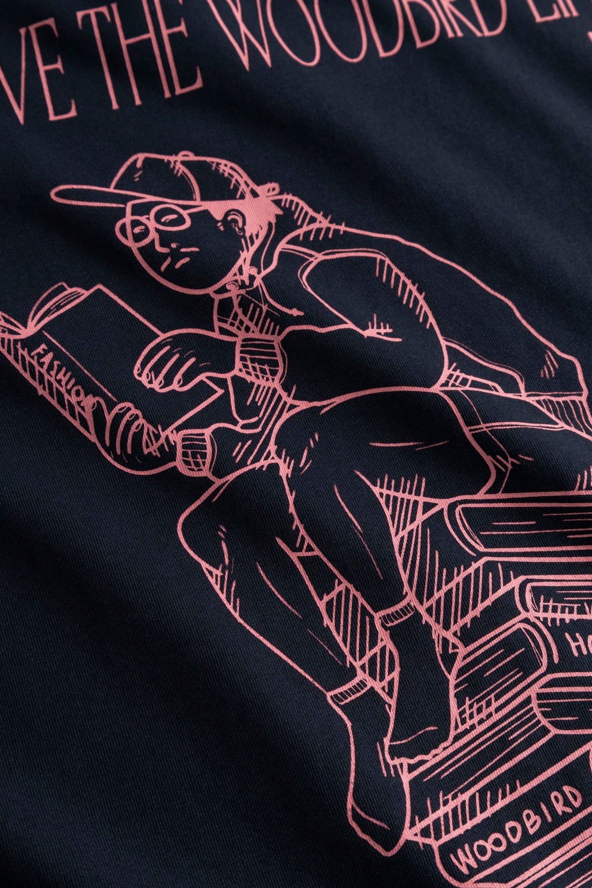 WOODBIRD - WBBEAN BOOK TEE