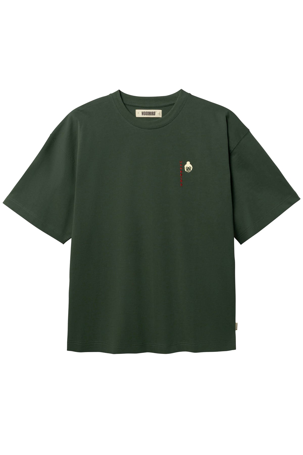 WOODBIRD - WBBEAM SUMA TEE - PINE GREEN