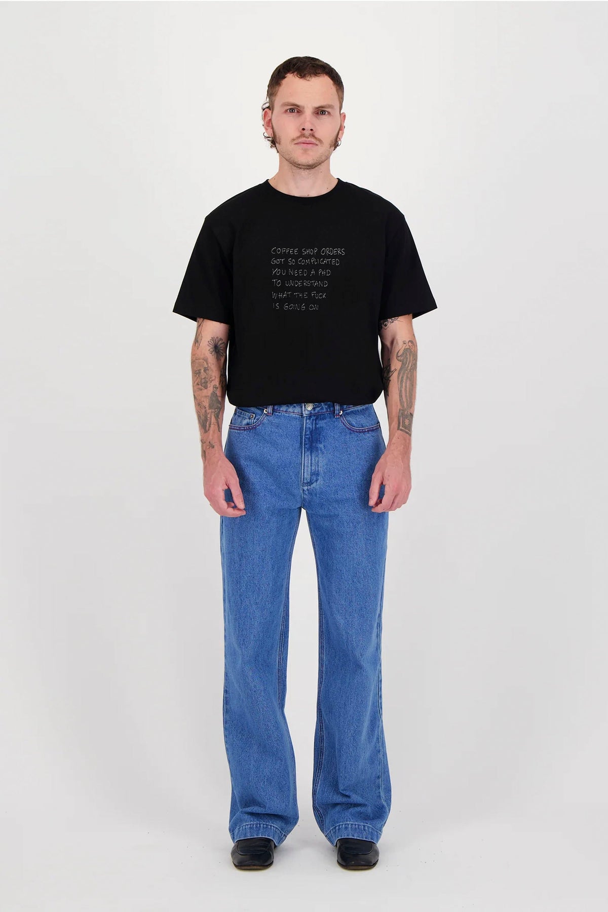 ENCRÉ - COFFEE SHOP ORDER T-SHIRT