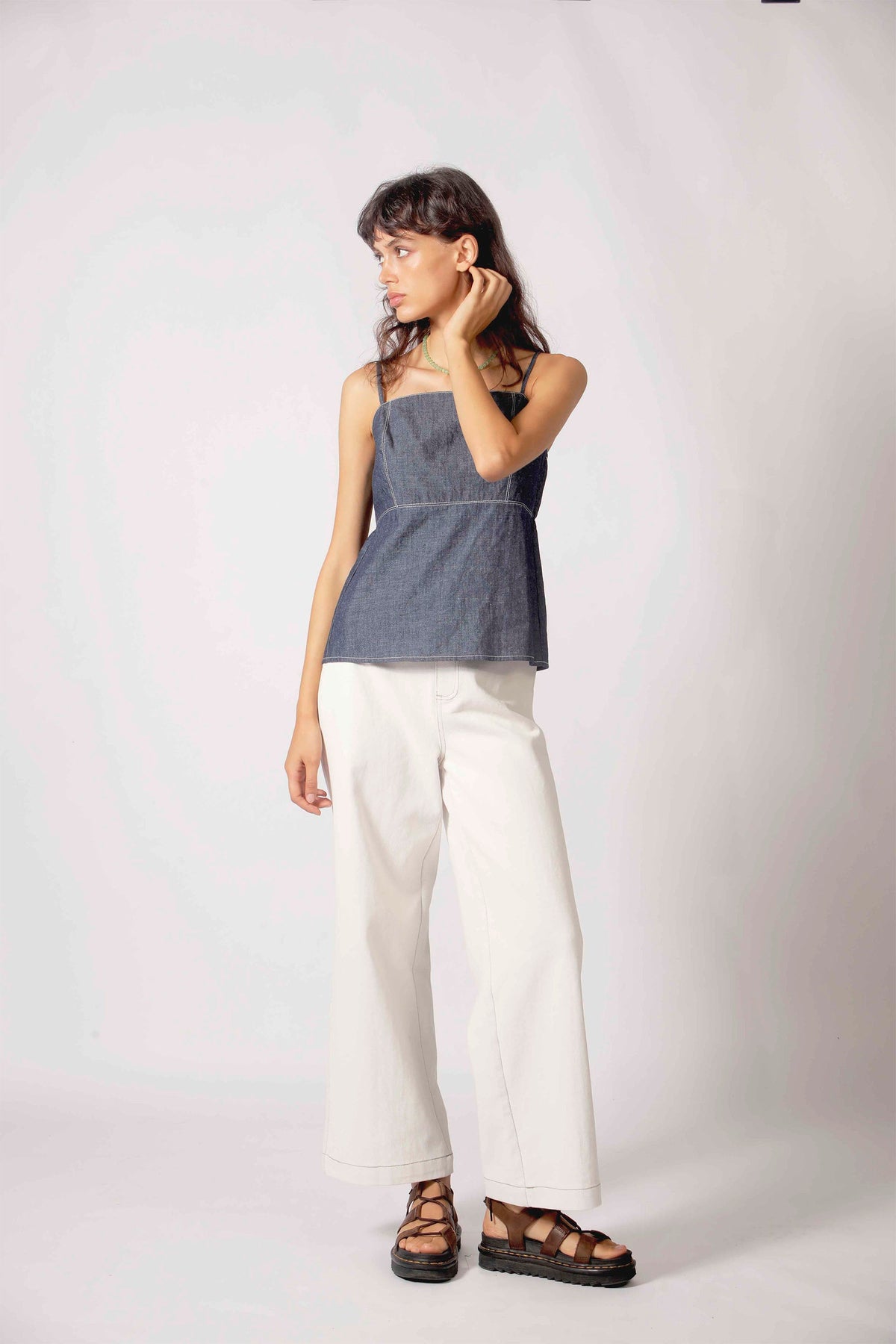 THE KORNER - DENIM TOP