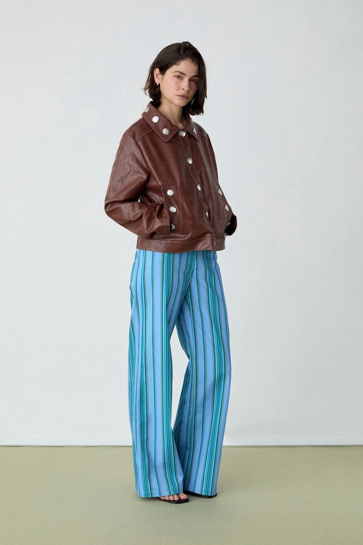 LAAGAM - SHIRLEY JACKET - BROWN