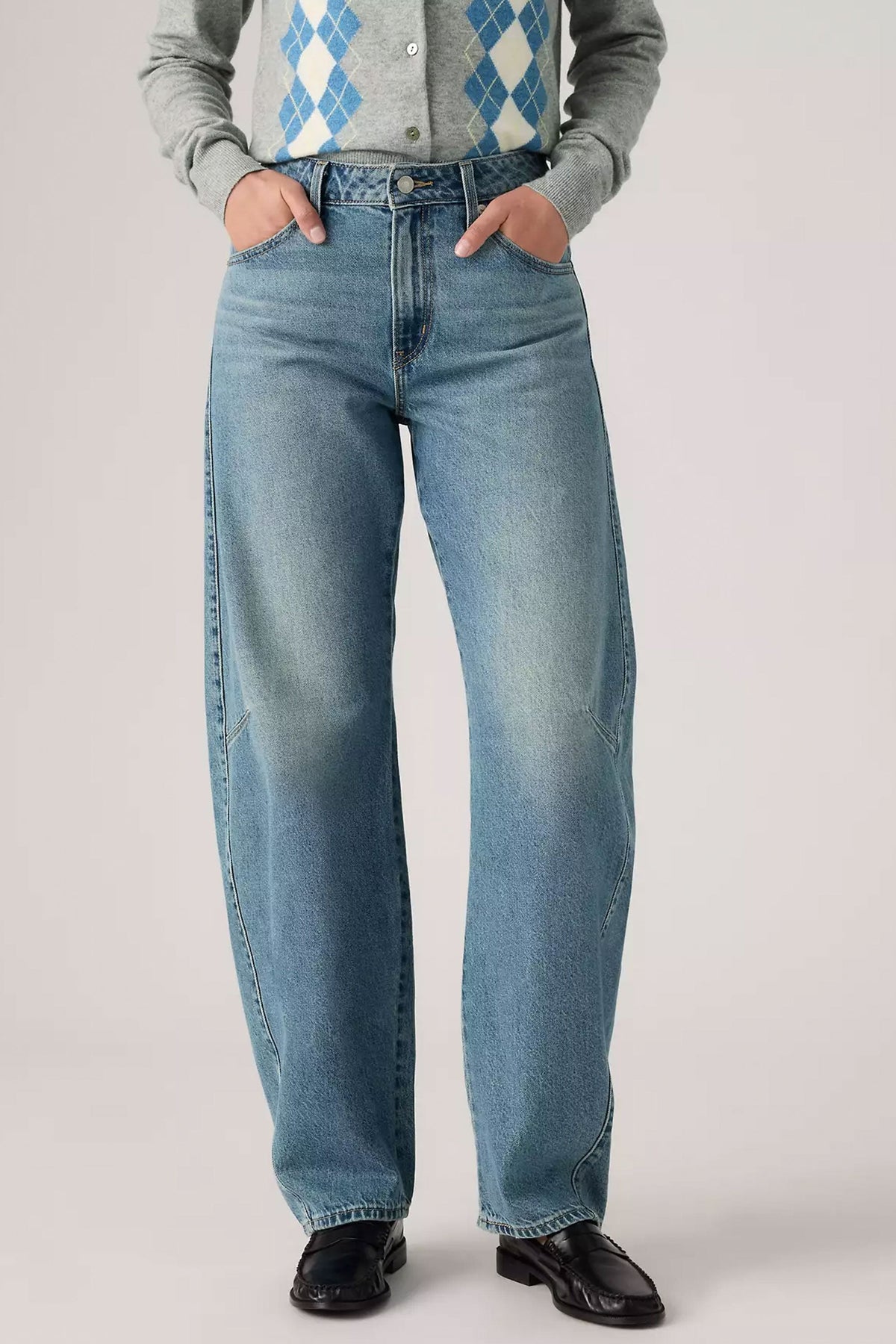 LEVIS - BAGGY DAD BARREL PANT - EASY DAYS BARREL