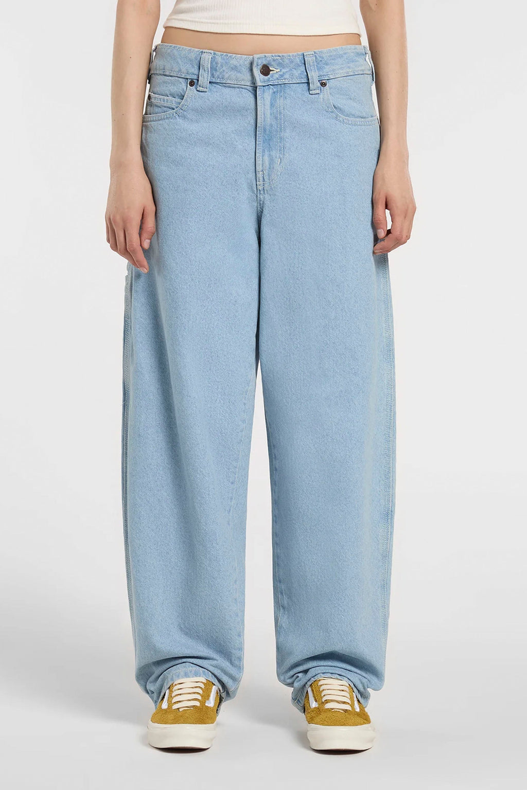 DICKIES - 957 LOOSE TAPERED WORK JEAN - VINTAGE AGED BLUE