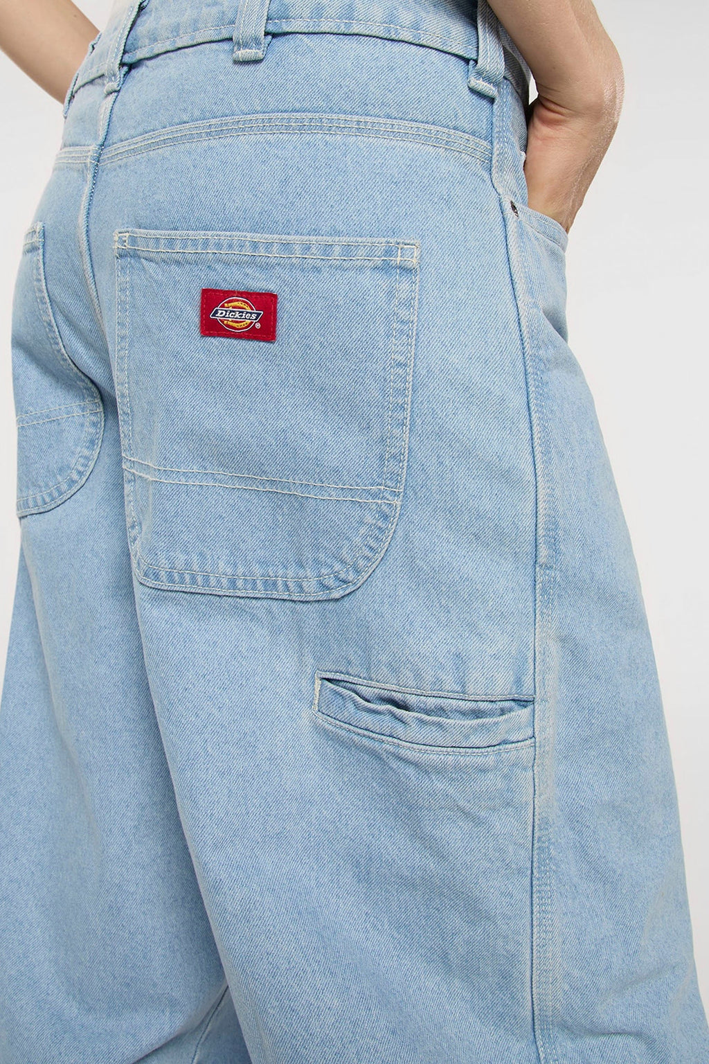 DICKIES - 957 LOOSE TAPERED WORK JEAN - VINTAGE AGED BLUE