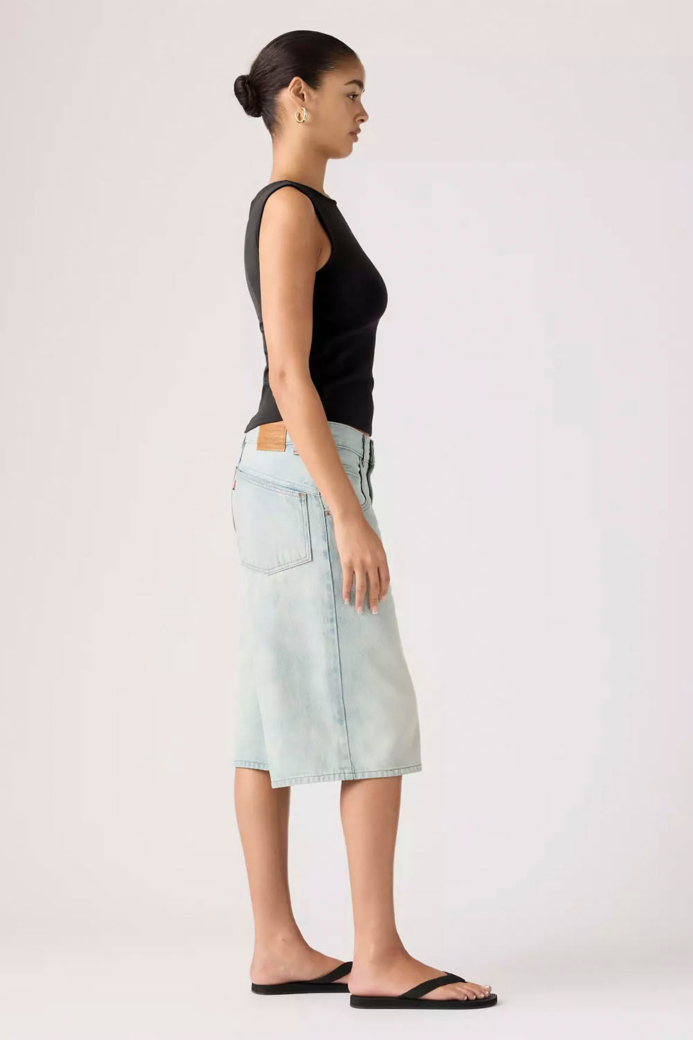LEVIS - SUPER BAGGY JORT - CIELITO LINDO